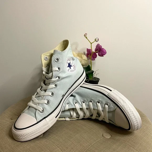 Converse High-Tops in “Polar Blue” Unisex Sneakers - Size 7.5/5.5 - Picture 1 of 15